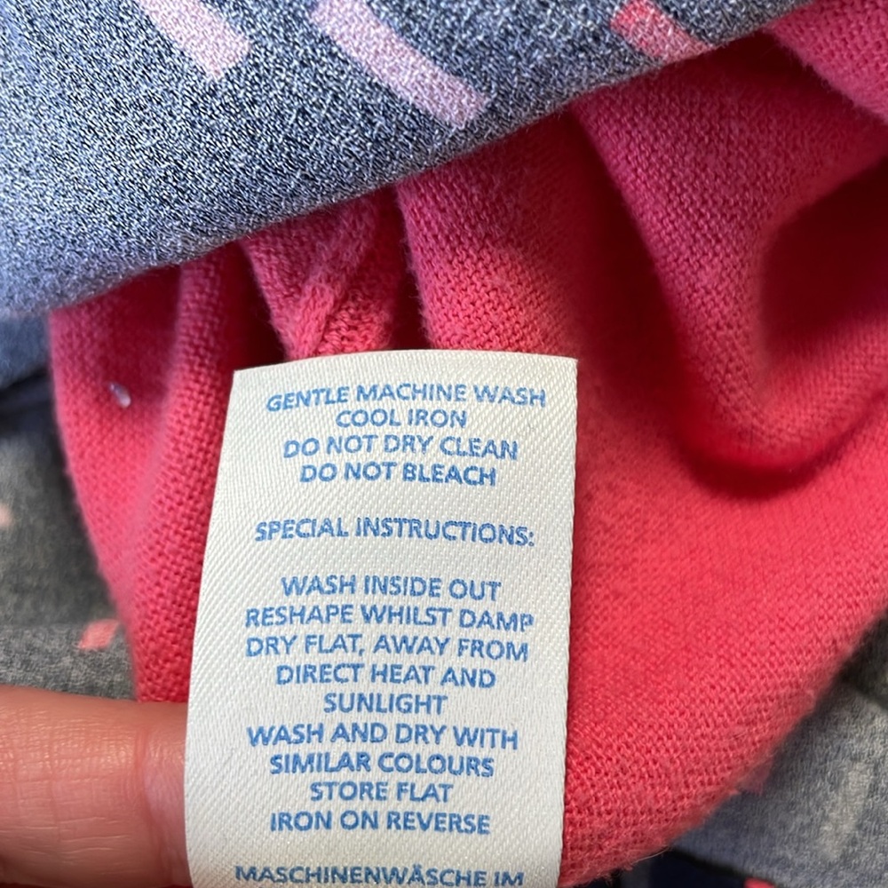 Boden drop waist sweater top dress, has pockets, US size 8, LN - Picture 7 of 7